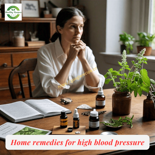 Home remedies for high blood pressure